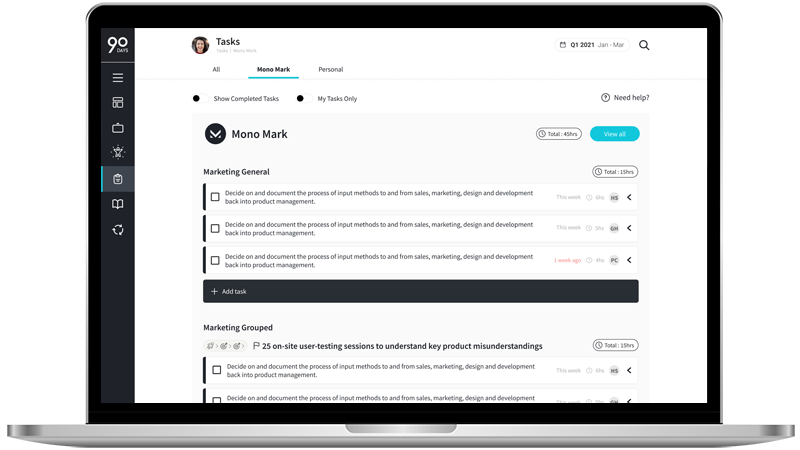 90days app TASK